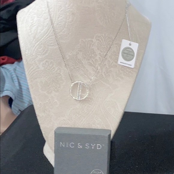 Nic & Syd Silver Necklace Swarovski Crystals approx. 16”Adjustable chain clasp - Picture 1 of 12